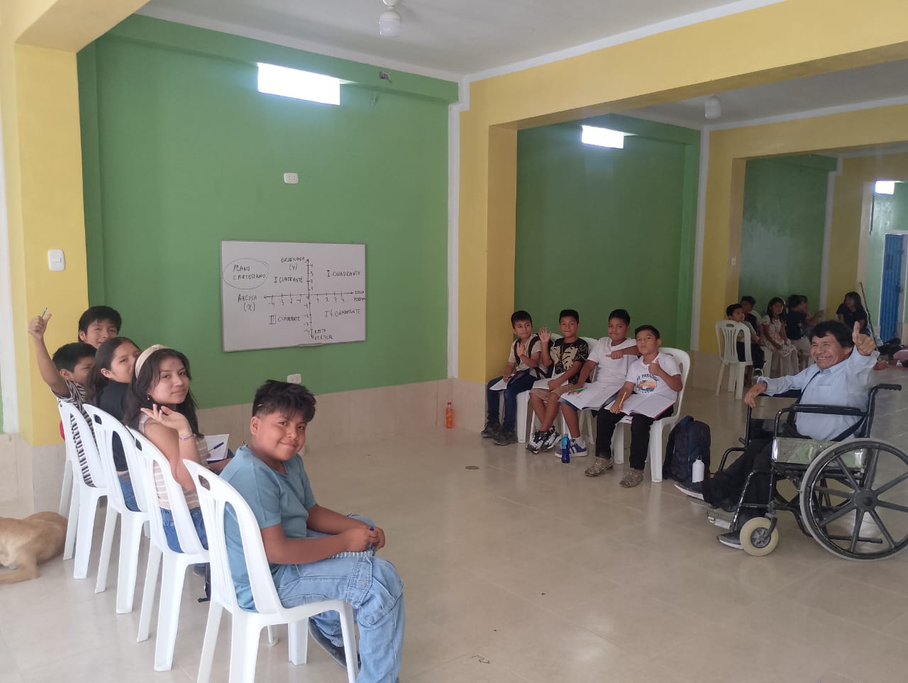 Estudiantes en laboratorio
